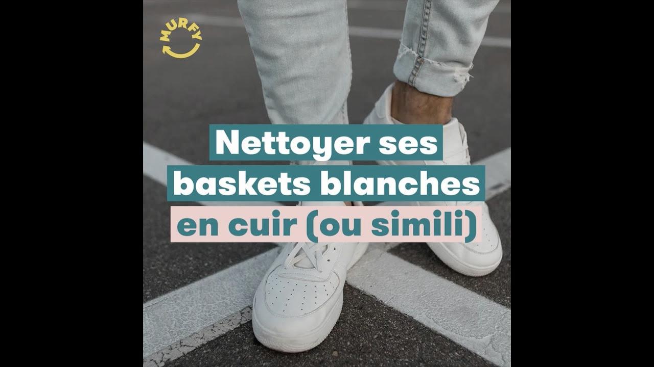You are currently viewing Guide Pratique : Comment Nettoyer vos Baskets Blanches en Cuir comme un Pro